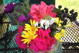 vase of flowers