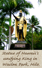 statue of kamehameha