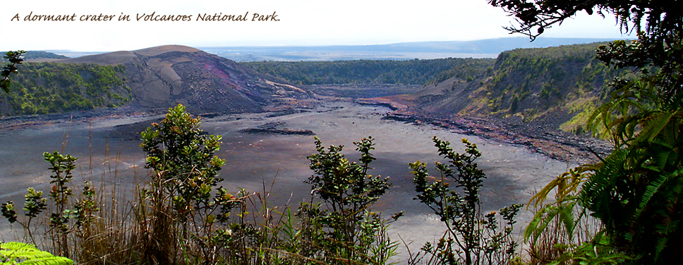 volcano crater